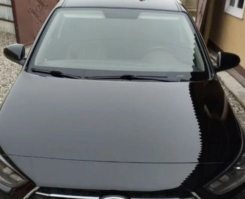 капот Hyundai solaris